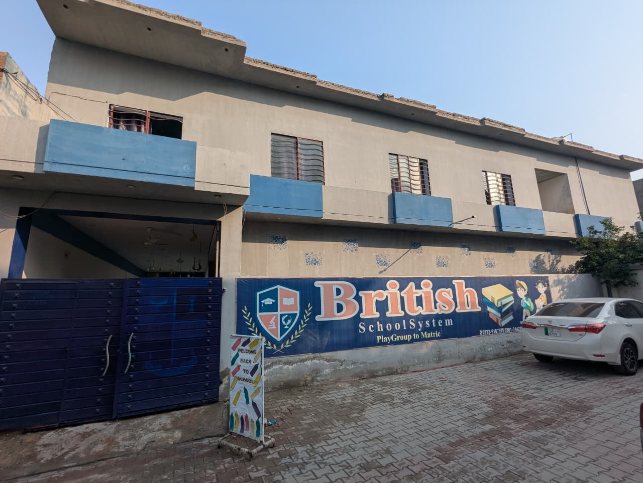 British School System, gulshan iqbal campus, qasim bela